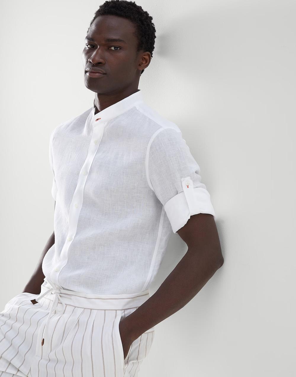 BRUNELLO CUCINELLI MEN'S SHIRT MB6080687P_C159 NWT