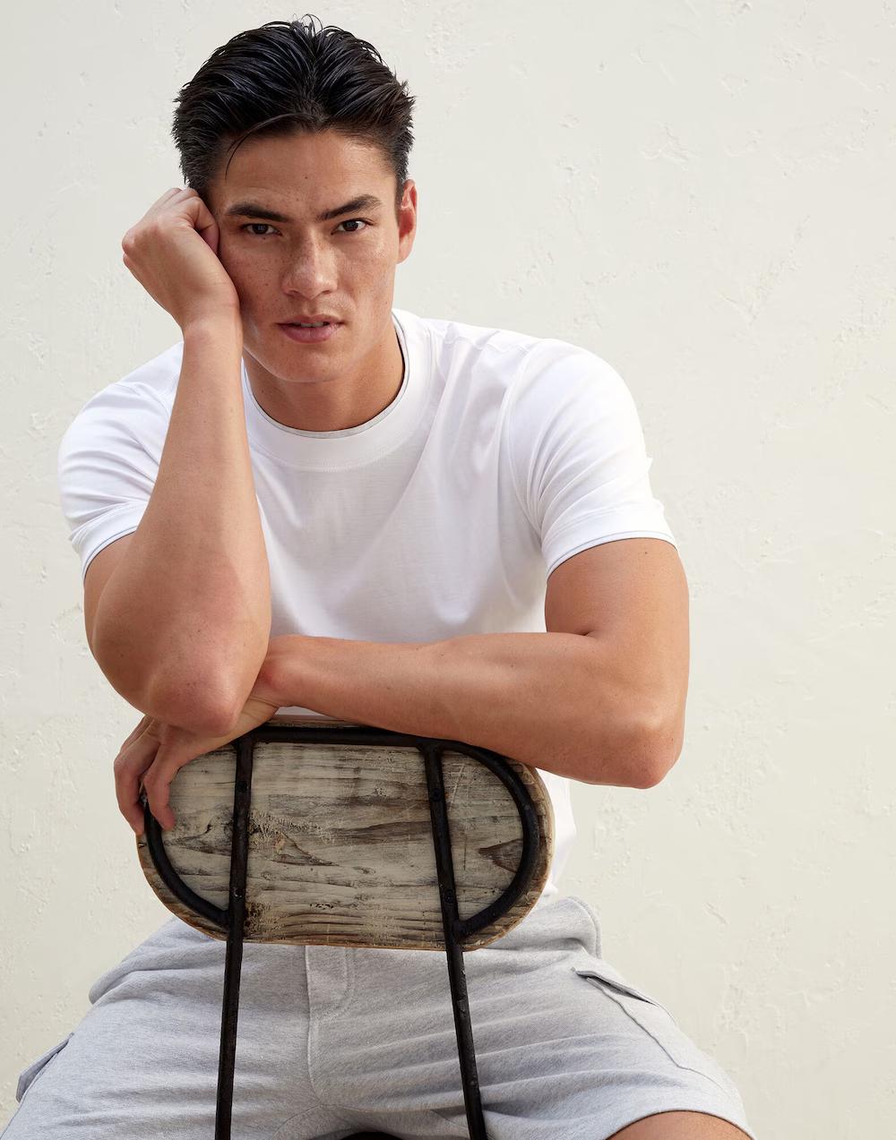 BRUNELLO CUCINELLI MEN'S SHIRT M0T617427_CW787 NWT