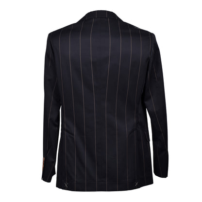 BRUNELLO CUCINELLI MEN'S WOOL BLEND 3 BUTTON CASUAL STRIPED SUIT NEW