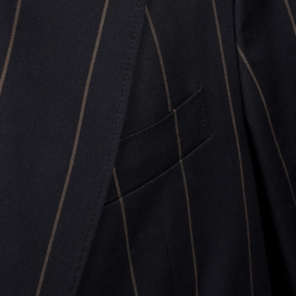 BRUNELLO CUCINELLI MEN'S WOOL BLEND 3 BUTTON CASUAL STRIPED SUIT NEW