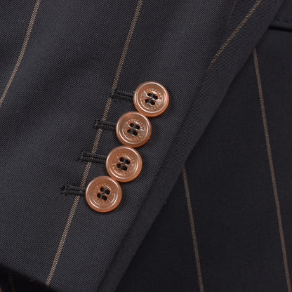 BRUNELLO CUCINELLI MEN'S WOOL BLEND 3 BUTTON CASUAL STRIPED SUIT NEW