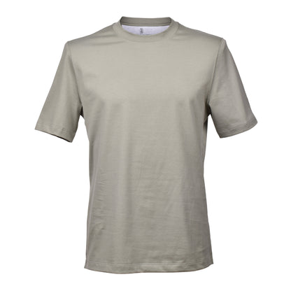 BRUNELLO CUCINELLI MEN'S 100% COTTON CREW NECK SHORT SLEEVE CASUAL T-SHIRT NEW