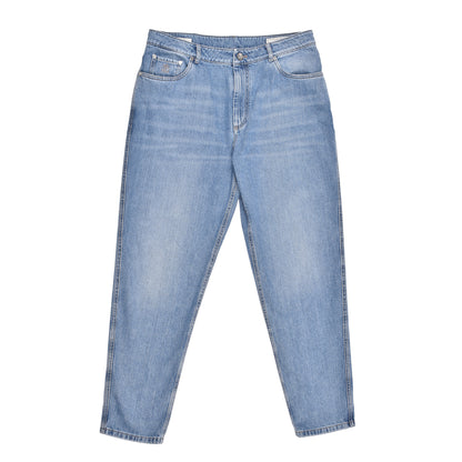 BRUNELLO CUCINELLI MEN'S EASY FIT FIVE POCKET DENIM STYLE JEAN PANTS NEW