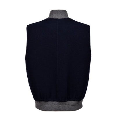 BRUNELLO CUCINELLI MEN'S 100% CASHMERE REVERSIBLE TWO TONE VEST NEW