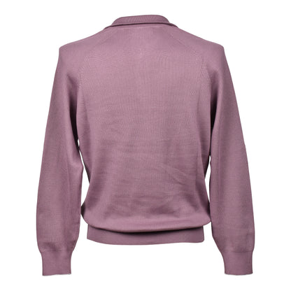 BRUNELLO CUCINELLI MEN'S 100% COTTON 1/4 ZIP RIBBED PULLOVER/SWEATER NEW