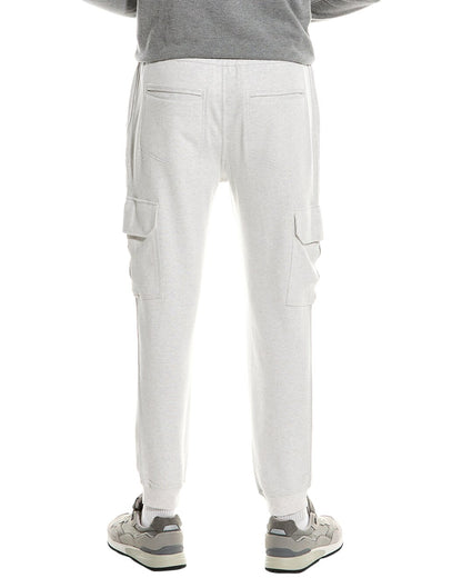 BRUNELLO CUCINELLI MEN'S COTTON CARGO STYLE ATHLETIC FASHION GYM/SWEATPANTS
