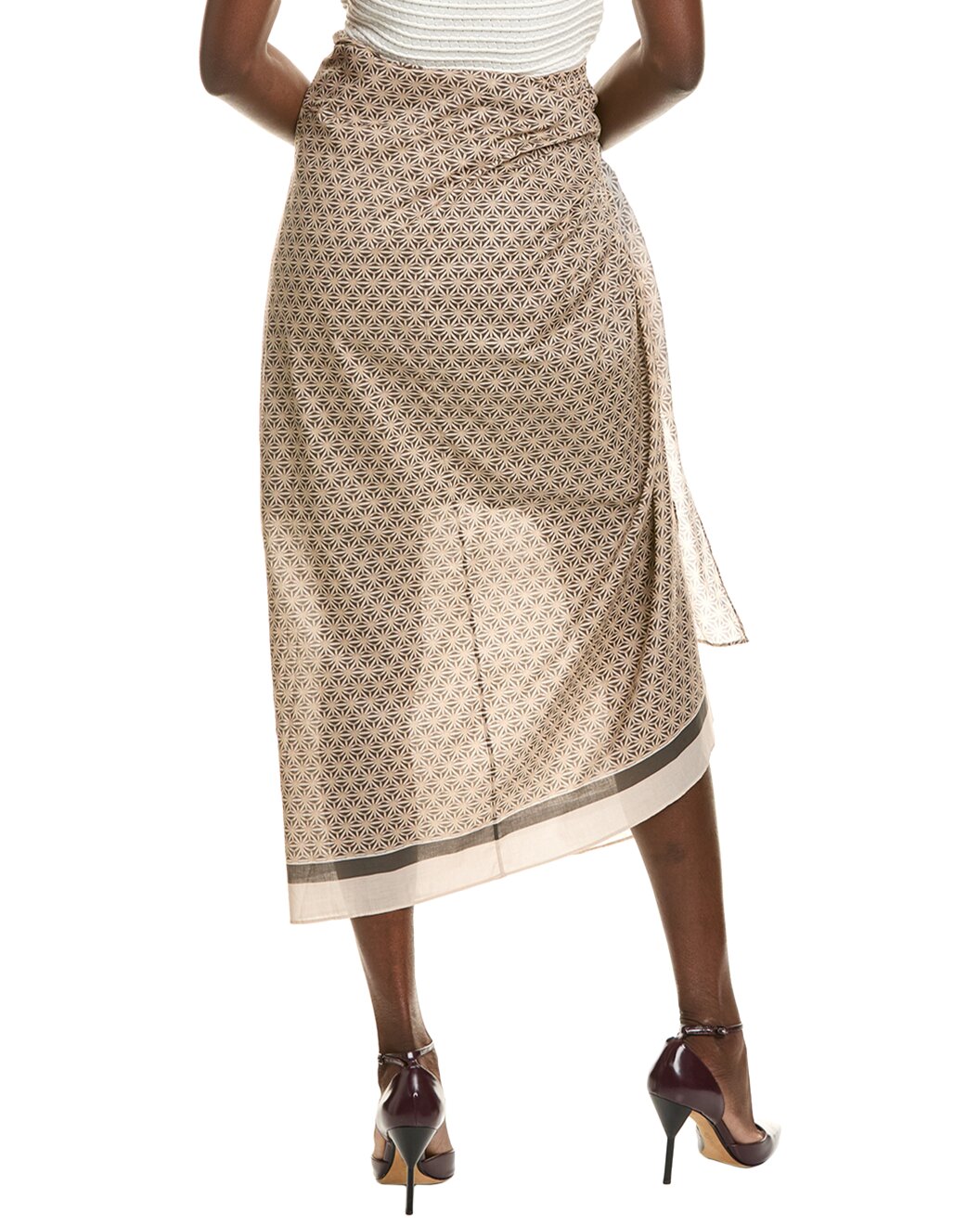 BRUNELLO CUCINELLI WOMEN'S SKIRT MP096G3411_C6901 NWT