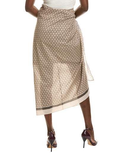 BRUNELLO CUCINELLI WOMEN'S SKIRT MP096G3411_C6901 NWT