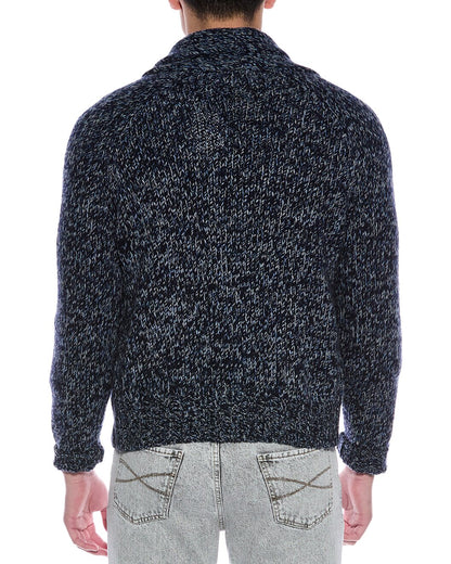 BRUNELLO CUCINELLI MEN'S TWO TONE CASHMERE BLEND KNIT CARDIGAN/SWEATER NEW