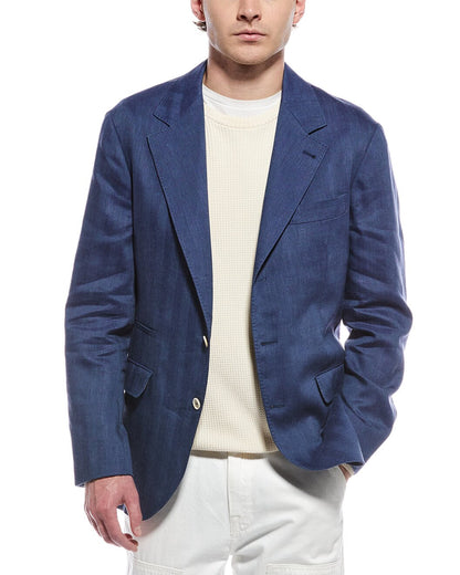 BRUNELLO CUCINELLI MEN'S BLAZER MS4657BTD_C008 NWT