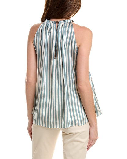 BRUNELLO CUCINELLI WOMEN'S SHIRT MH788ST400_C882 NWT