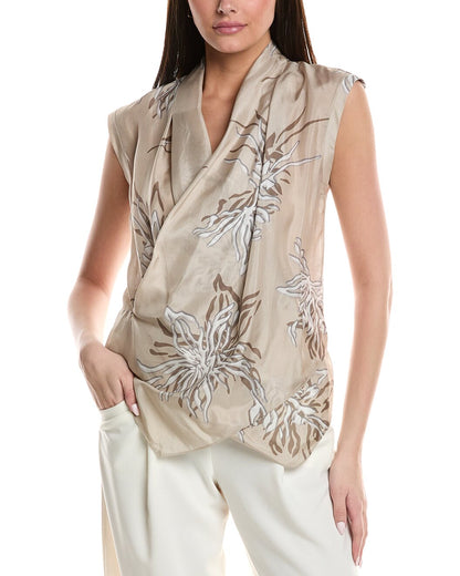 BRUNELLO CUCINELLI WOMEN'S SHIRT ML958DS712_C6902 NWT