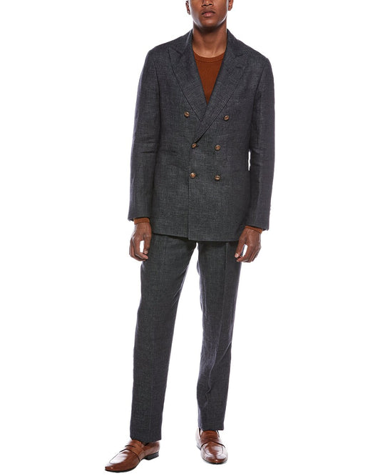 BRUNELLO CUCINELLI MEN'S SUIT MS498LDBHF_C2301 NWT