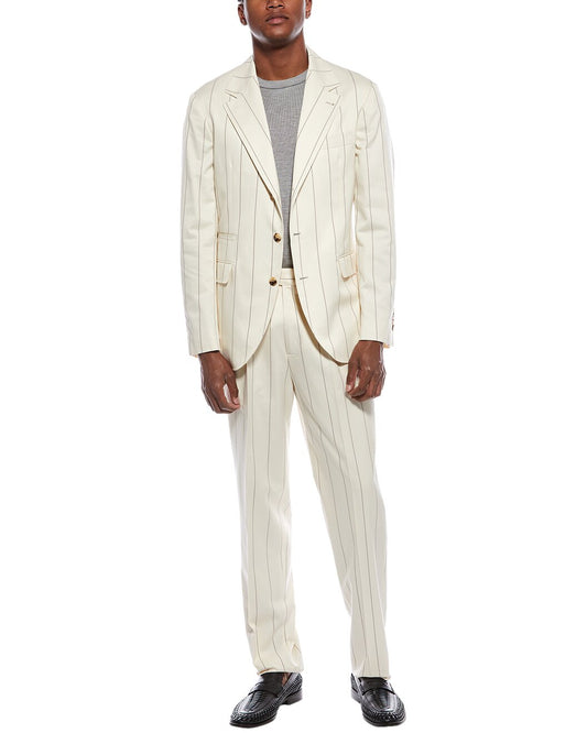 BRUNELLO CUCINELLI MEN'S SUIT MD494LDTR_C010 NWT