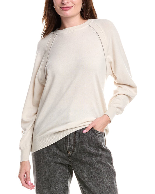 BRUNELLO CUCINELLI WOMEN'S SWEATER M12189610_C9597 NWT