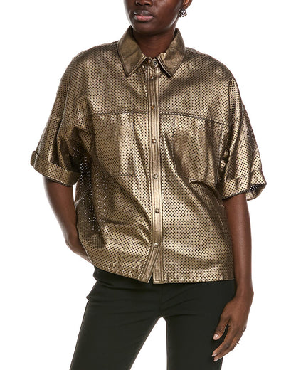 BRUNELLO CUCINELLI WOMEN'S SHIRT M0PEFRI306_C8247 NWT