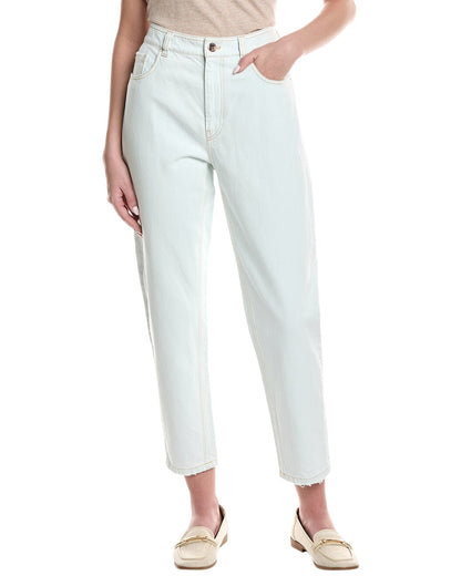 BRUNELLO CUCINELLI WOMEN'S PANTS MA095P5732_C8329 NWT