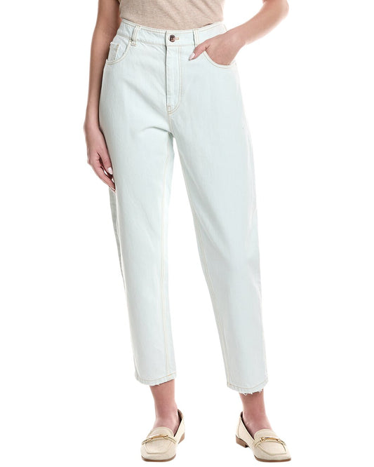BRUNELLO CUCINELLI WOMEN'S PANTS MA095P5732_C8329 NWT