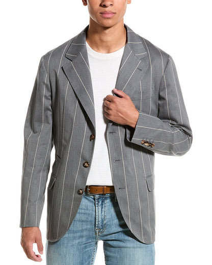 BRUNELLO CUCINELLI MEN'S BLAZER MD4947GDD_C006 NWT