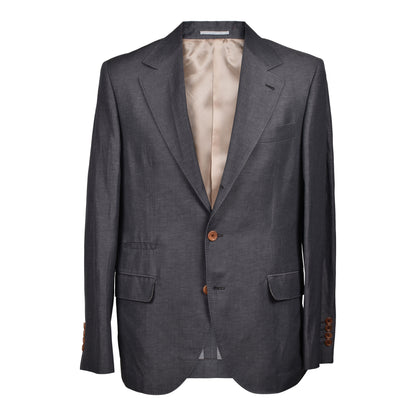 BRUNELLO CUCINELLI MEN'S 3 BUTTON WOOL BLEND CASUAL GRAY SUIT NEW
