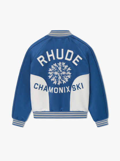RHUDE MEN'S CHAMONIX SKI SOUVENIER BOMBER