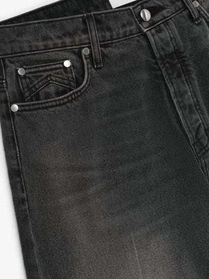 RHUDE MEN'S WIDE LEG DENIM