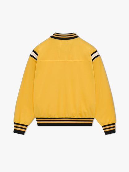 RHUDE MEN'S LS WARM UP POLO