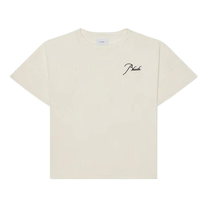RHUDE MEN'S REVERSE TEE VTG WHITE