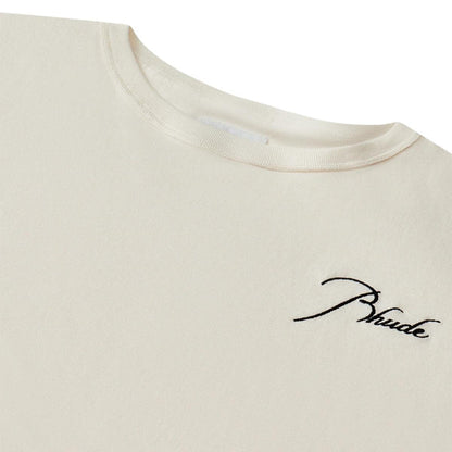 RHUDE MEN'S REVERSE TEE VTG WHITE
