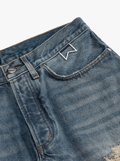RHUDE MEN'S BEACH BUM DENIM