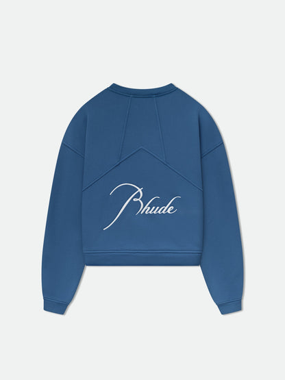 RHUDE MEN'S CREWNECK