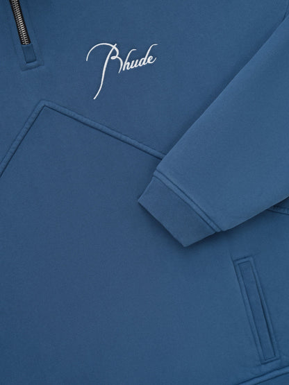 RHUDE MEN'S QUARTER ZIP