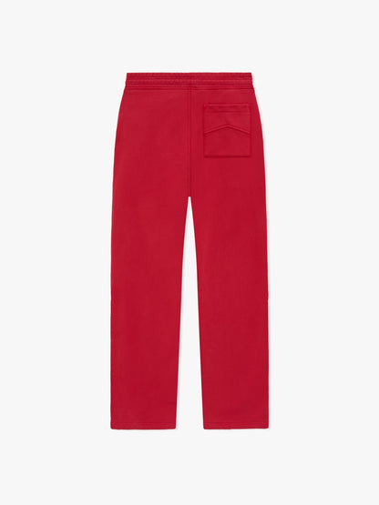 RHUDE MEN'S SWEATPANT VTG RED