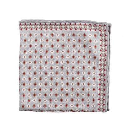 BRUNELLO CUCINELLI MEN'S 100% SILK POCKET SQUARE NEW