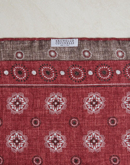 BRUNELLO CUCINELLI MEN'S POCKETSQUARE MR8640091_CFP08 NWT