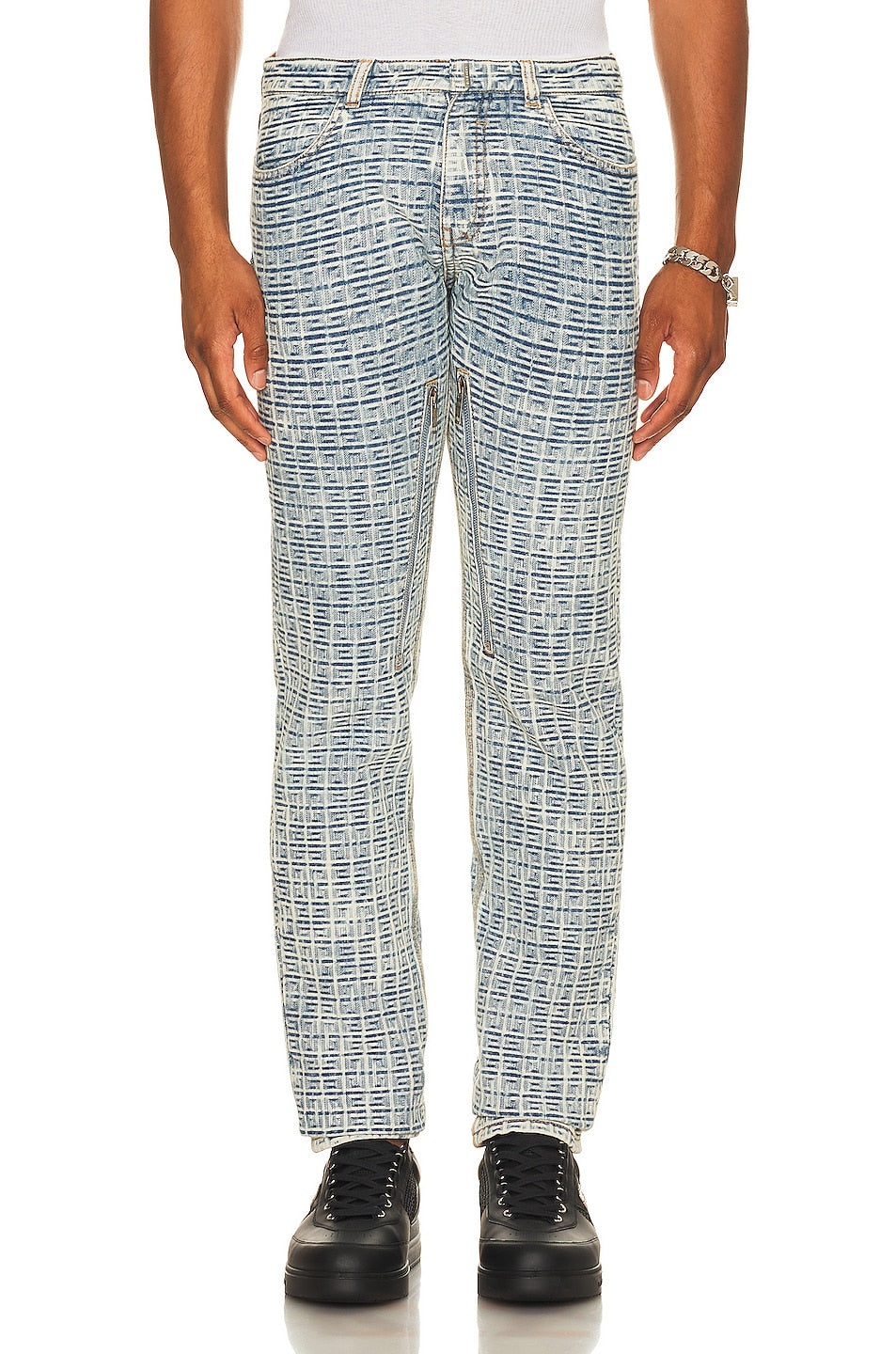 GIVENCHY MEN'S SKINNY FIT DENIM TROUSERS W/ ZIP NWT