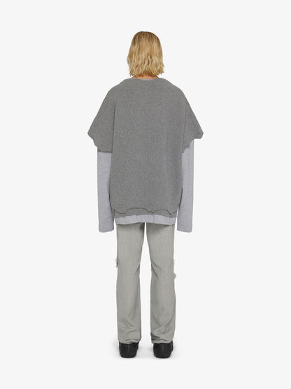 GIVENCHY MEN'S NO SIDESEAM STRAIGHT DESTROYED FIT PANTS NWT