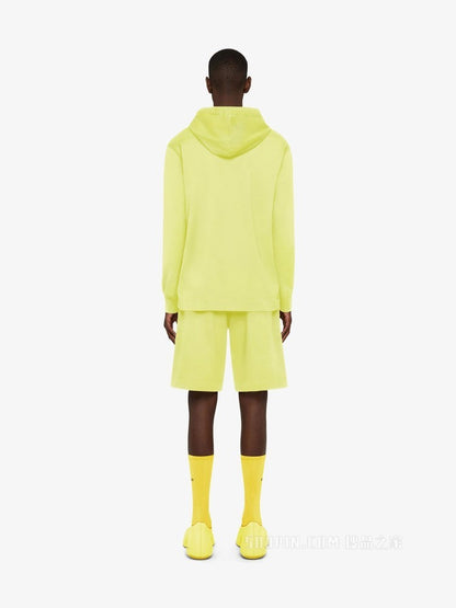 GIVENCHY MEN'S CLASSIC FIT HOODED GIVENCHY PRINT TSHIRT NWT