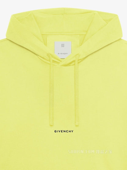 GIVENCHY MEN'S CLASSIC FIT HOODED GIVENCHY PRINT TSHIRT NWT