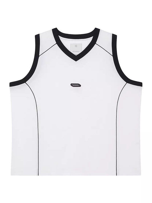 GIVENCHY MEN'S SIMPLE BASKETBALL JERSEY NWT