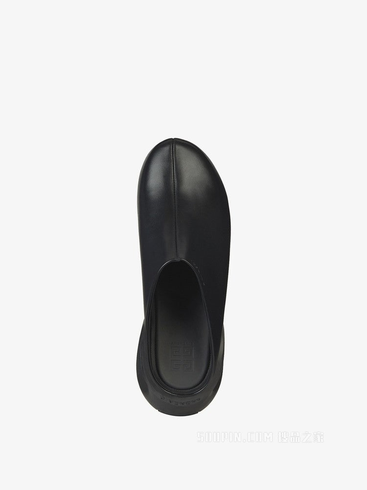 GIVENCHY MEN'S G CLOG RUBBER HEEL CLOG NWT