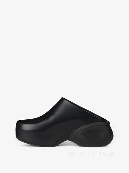 GIVENCHY MEN'S G CLOG RUBBER HEEL CLOG NWT
