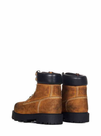 GIVENCHY MEN'S STORM LACE-UP BOOTS NWT
