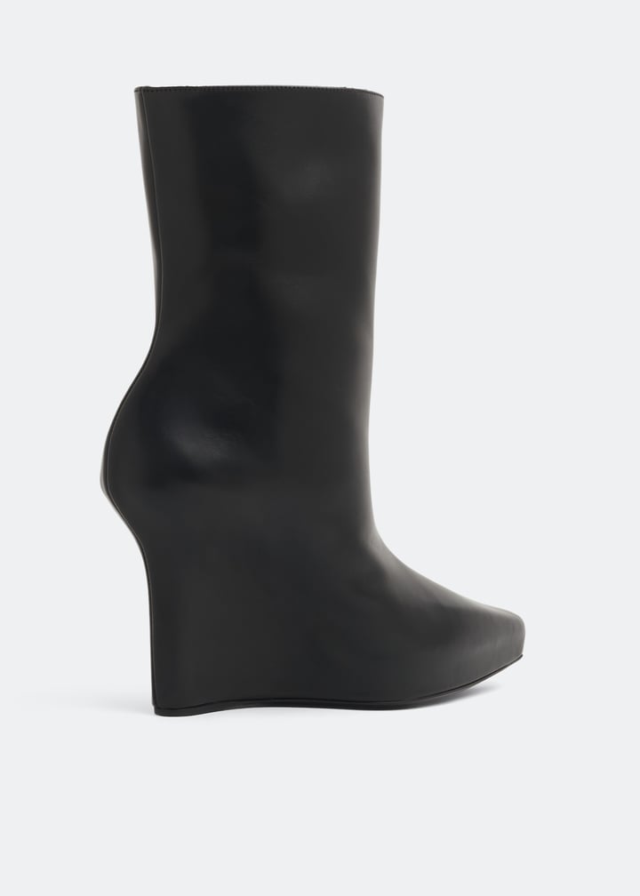 GIVENCHY WOMEN'S G LOCK WEDGE LOW BOOT 80MM NWT