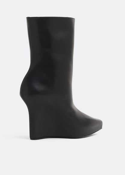 GIVENCHY WOMEN'S G LOCK WEDGE LOW BOOT 80MM NWT