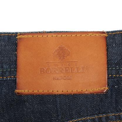 Luigi Borrelli 5 Pocket Cotton Jeans Pants Sizes 33-36 NEW BOJ243