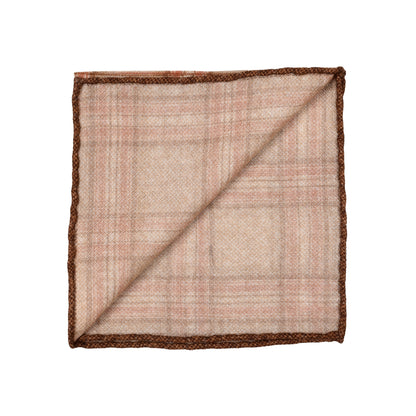 BRUNELLO CUCINELLI MEN'S 100% WOOL POCKET SQUARE