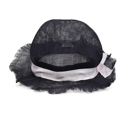 BRUNELLO CUCINELLI WOMEN'S BLACK MESH HAT