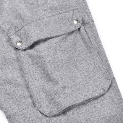 BRUNELLO CUCINELLI MEN'S WOOL TWO TONE MOUNTAIN/SKI PANTS