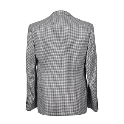 BRUNELLO CUCINELLI MEN'S WOOL BLEND 3 BUTTON CLASSIC HOUNDS TOOTH SUIT NEW